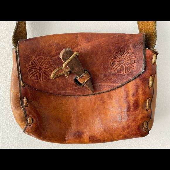 Vintage leather bag - Picture 2 of 3